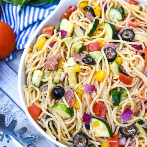 Cold Spaghetti Salad Cold Spaghetti Salad