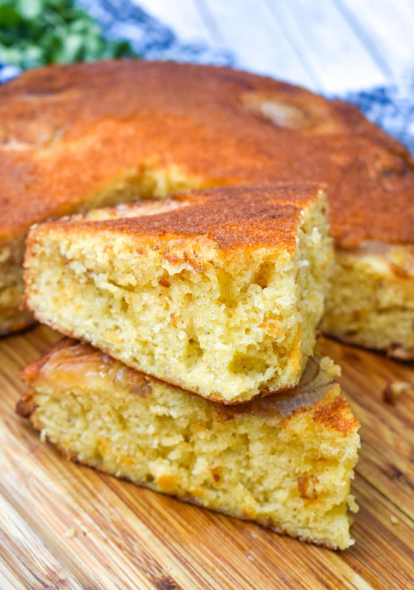 Upside Down Cornbread - The Quicker Kitchen