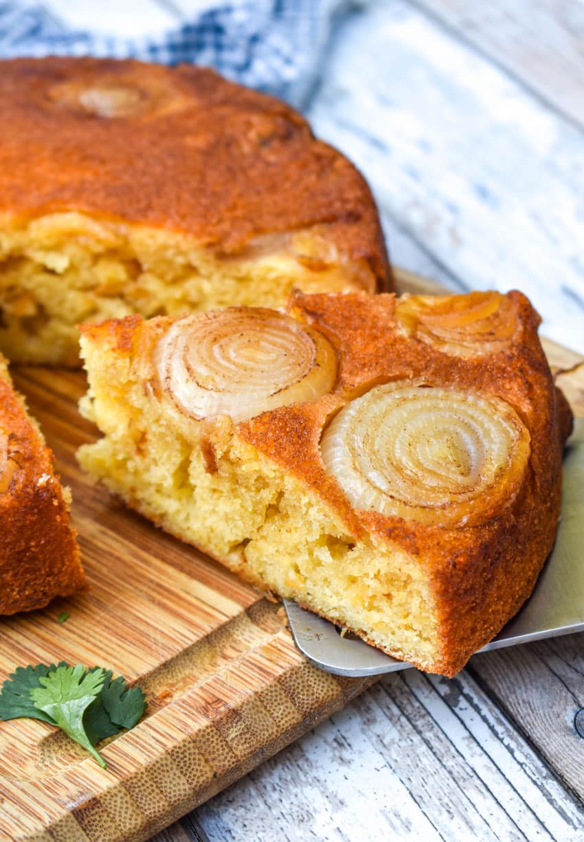 Upside Down Cornbread - The Quicker Kitchen