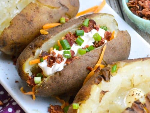 Hot pot baked online potatoes