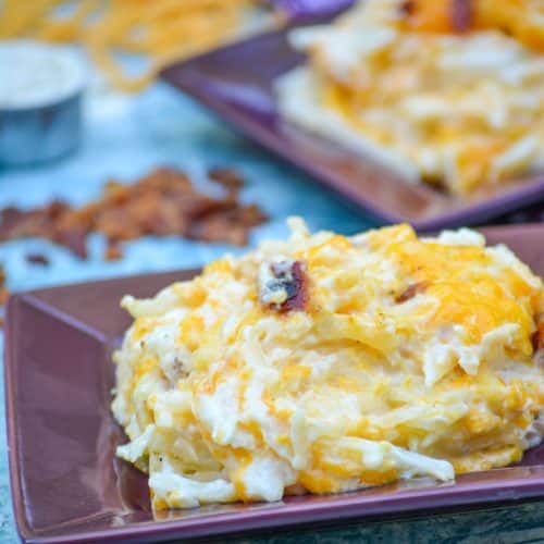 hash brown casserole with ranch dressing Sausage and Ranch Hash Brown Breakfast Casserole