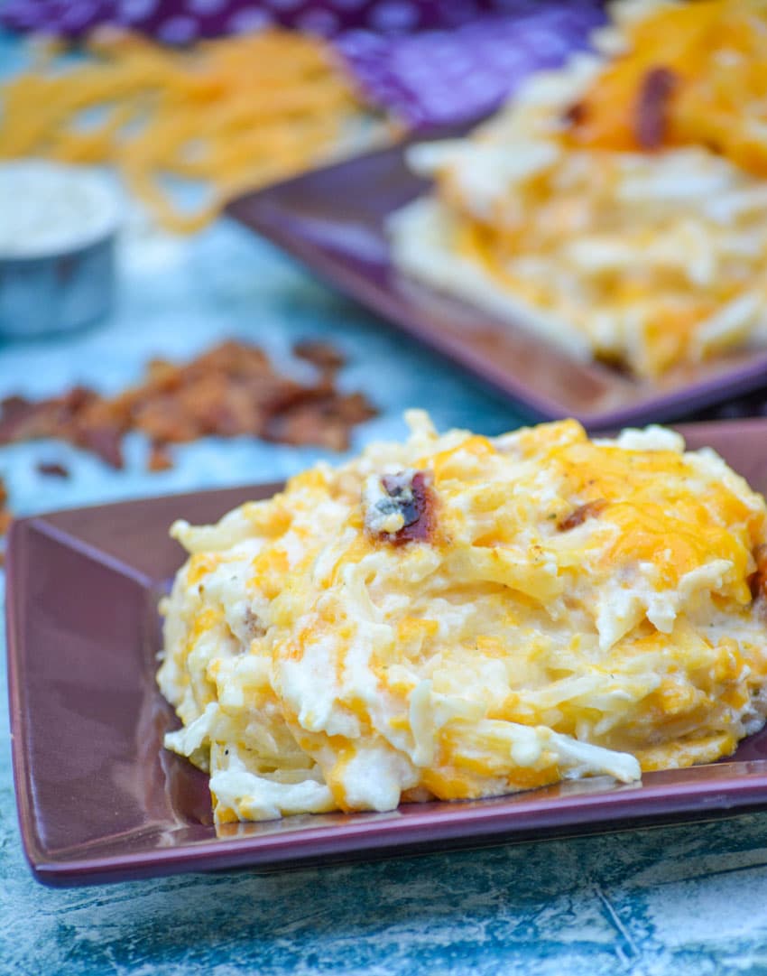 hash brown casserole with ranch dressing Brown Satin Dress main image 1