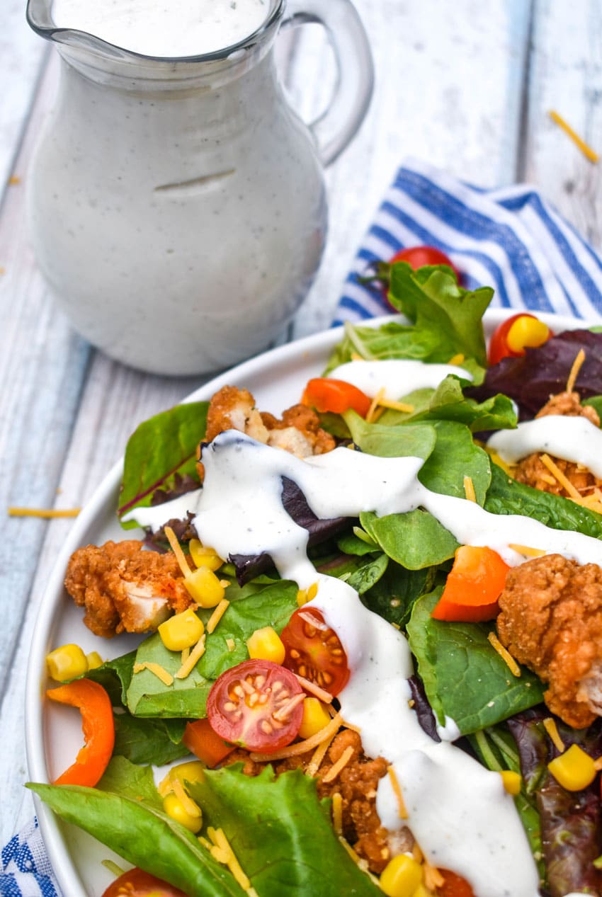 Cottage Cheese Ranch Dressing (Viral TikTok Recipe) Cottage Cheese Ranch Dressing (Viral TikTok Recipe)
